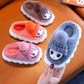 "Warm Cartoon Winter Slippers for Kids - Comfort and Fun in Every Step!"