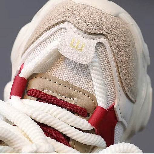New High Quality Kids Outwear Clunky Sneakers Soft Sole Mesh Casual Boys Girls Sports Shoes - IRRAKIDS