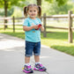 Baskets épaisses pour enfants – Chaussures de course légères et respirantes en maille pour garçons et filles