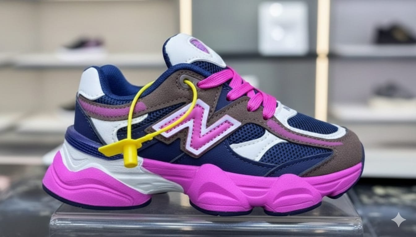 Baskets épaisses pour enfants – Chaussures de course légères et respirantes en maille pour garçons et filles