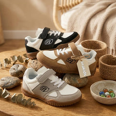 Kids Sports Shoes with Velcro Strap – Comfortable Anti-Slip Casual Sneakers for Boys & Girls