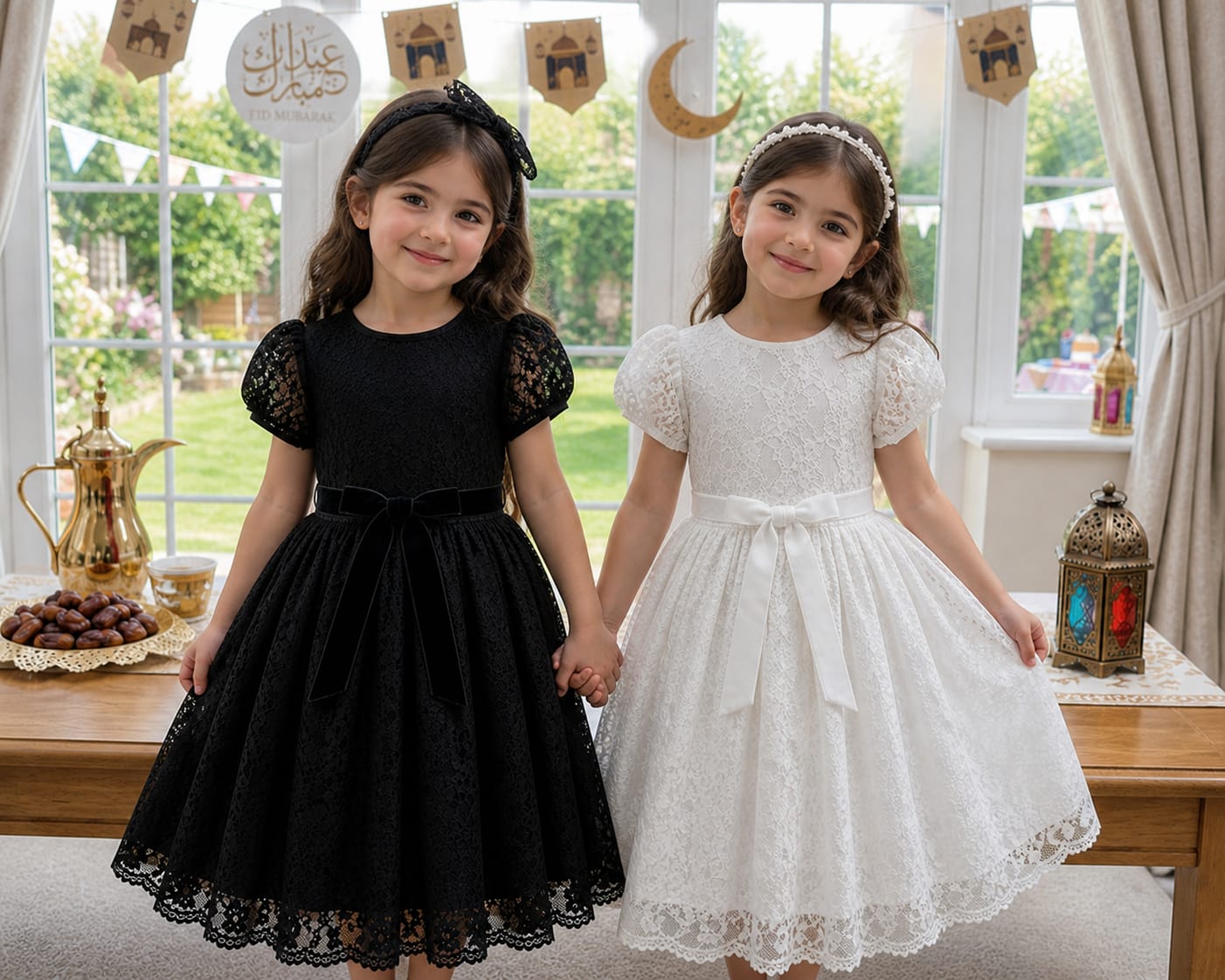 Robes de soirée élégantes en dentelle pour filles