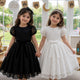 Robes de soirée élégantes en dentelle pour filles