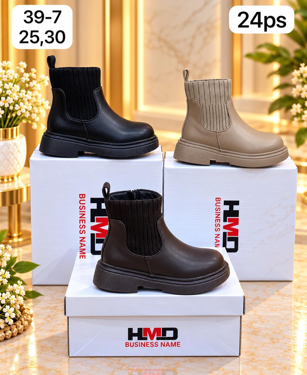 Classic Chelsea Ankle Boots with Ribbed Knit Details – Everyday Style in Black, Taupe & Brown