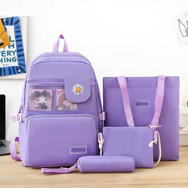 Girls School Bag Multifunctional Piece Set – IRRAKIDS