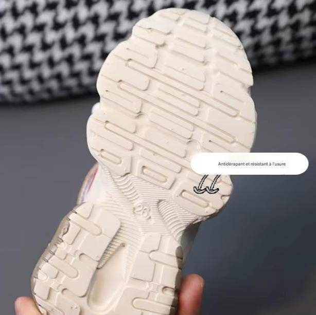 New High Quality Kids Outwear Clunky Sneakers Soft Sole Mesh Casual Boys Girls Sports Shoes - IRRAKIDS