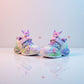 Chaussures de sport Kuromi pour enfants, nouvelles chaussures de course lumineuses et respirantes pour filles, printemps 2025