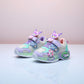 Chaussures de sport Kuromi pour enfants, nouvelles chaussures de course lumineuses et respirantes pour filles, printemps 2025