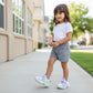 Chaussures de sport Kuromi pour enfants, nouvelles chaussures de course lumineuses et respirantes pour filles, printemps 2025