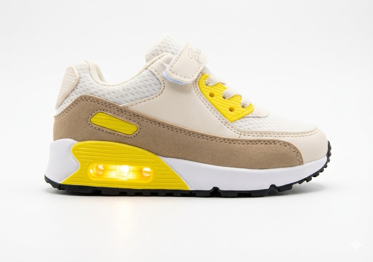 Baskets tendance pour enfants avec coussin d'air – Chaussures de sport légères, confortables et élégantes