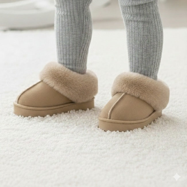 Girls’ Cozy Winter Boots with Plush Fur Lining – Warm, Soft & Stylish Toddler Boots
