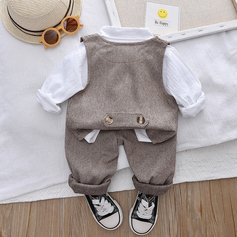 Classic Gentleman Boys’ 3-Piece Formal Vest Set