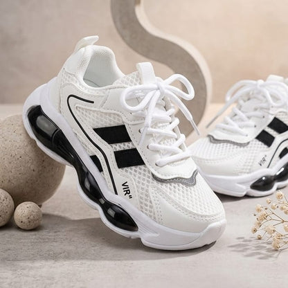 Kids LED Light-Up Sneakers – Breathable Mesh Sport Shoes with Flashing Lights for Boys & Girls