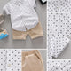 Boy Summer Clothes Set Toddler Floral Short Sleeve Button Down Shirt + Shorts 2Pcs Outfits Kids Casual Cotton Tracksuit