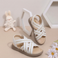 Sandales élégantes à brides croisées pour filles – Douces et stylées, confort d'été 👡✨