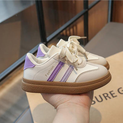 Baskets coréennes élégantes et tendance pour enfants – Parfaites pour les garçons et les filles | Chaussures de printemps minimalistes et de qualité