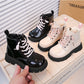 2024 black  biege Fashion Martin Boots for boys and Girls - Stylishwear