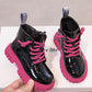 2024 pink biege Fashion Martin Boots for boys and Girls - Stylishwear