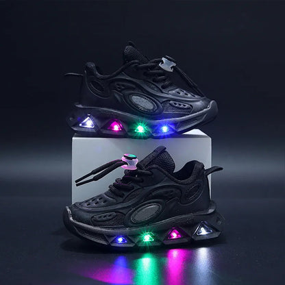 Chaussures lumineuses LED ShineBright : élégantes, confortables et amusantes pour les enfants !