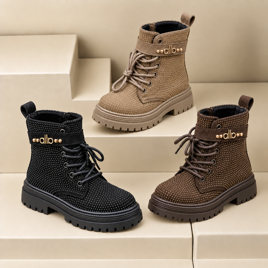 Bottes montantes pour filles Sparkle Step – Le confort stylé au quotidien