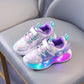 LED Sport Shoes Inspired by Elsa for Kids!