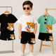 Boys' Tiger Print Two-Piece Set