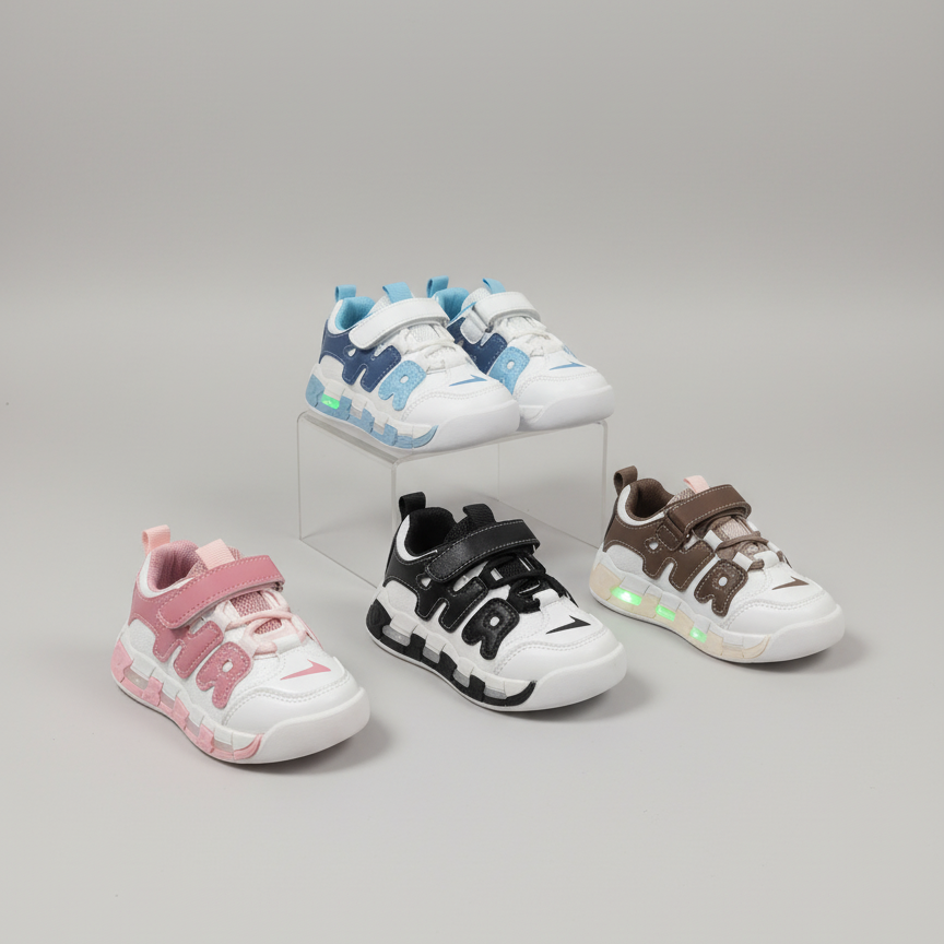 Light-Up Kids' Shoes: COD — Product image: Try at home with Cash on Delivery and easy returns if the size isn’t right. Fast