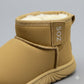 Girls' Faux-Fur Lined Ankle Boots (3 Colors) — Product image: 