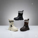 Bottes à boucle et revers en maille pour filles | Chevilles chaudes, languette facile à enfiler 