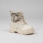 Girls’ lace-up ankle boots with lug sole — Product image: 