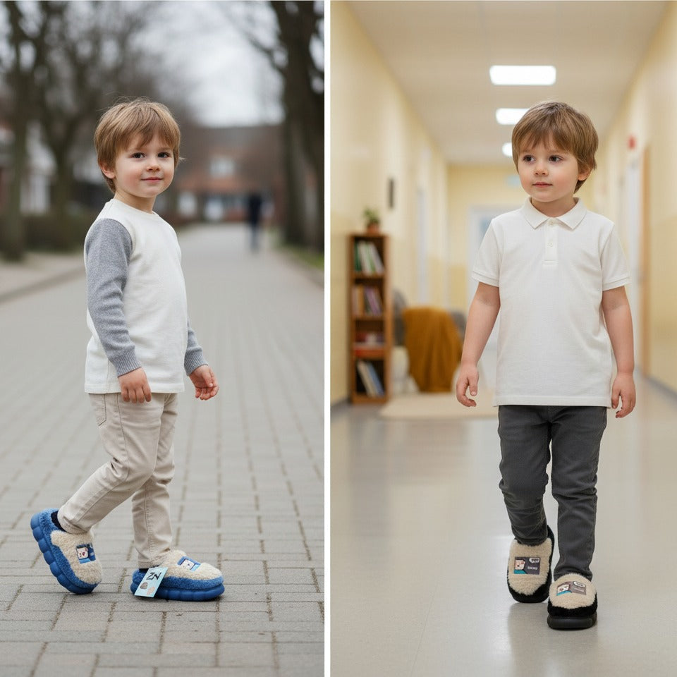 Fuzzy Kids Slippers — Product image: 