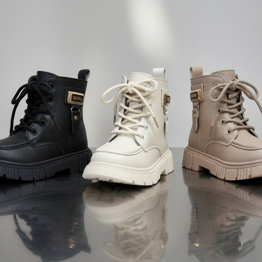 Kids Girls Fashion Winter Boots – Stylish, Warm & Super Comfortable