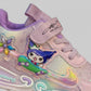 Glitter Pastel Cartoon Sneakers for Girls — Product image: 