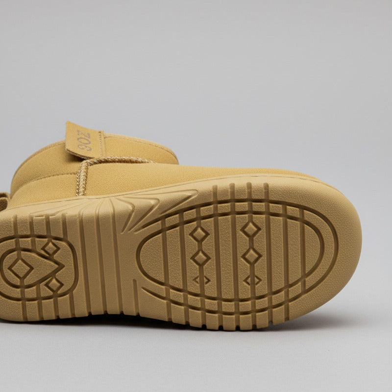 Girls' Faux-Fur Lined Ankle Boots (3 Colors) — Product image: 