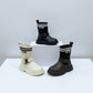 Girls knit-cuff buckle boots — Product image: 