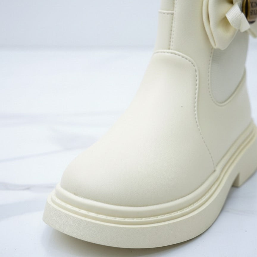 Girls' Bow Chelsea Ankle Boots — Product image: 