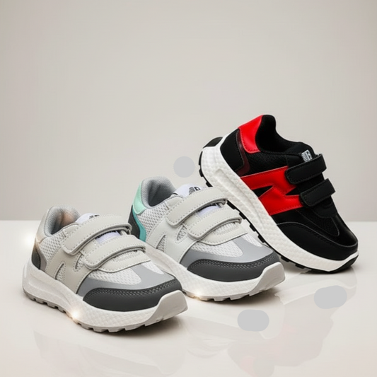 Fashionable children's sneakers made of high-quality materials - comfortable and lightweight for walking and playing