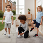 Fashionable children's sneakers made of high-quality materials - comfortable and lightweight for walking and playing