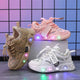 Baskets lumineuses LED unisexes pour enfants – Chaussures élégantes, confortables et amusantes pour tous les jours