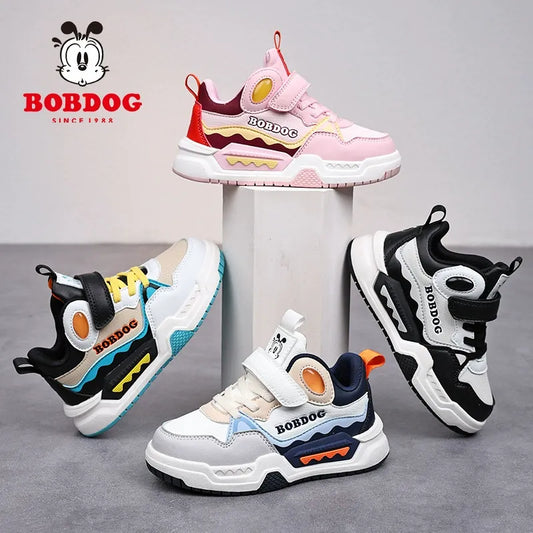BOBDOG Kids' Colorful Sport Sneakers – Stylish & Comfortable Everyday Shoes