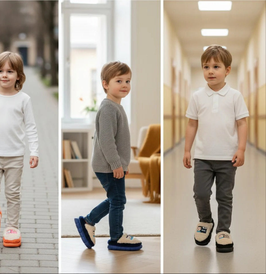 Chaussons douillets et moelleux pour des pieds heureux