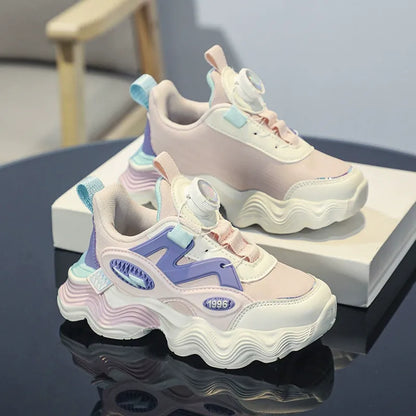 Trendy Kids’ Sport Sneakers – Lightweight, Colorful & Comfortable Design