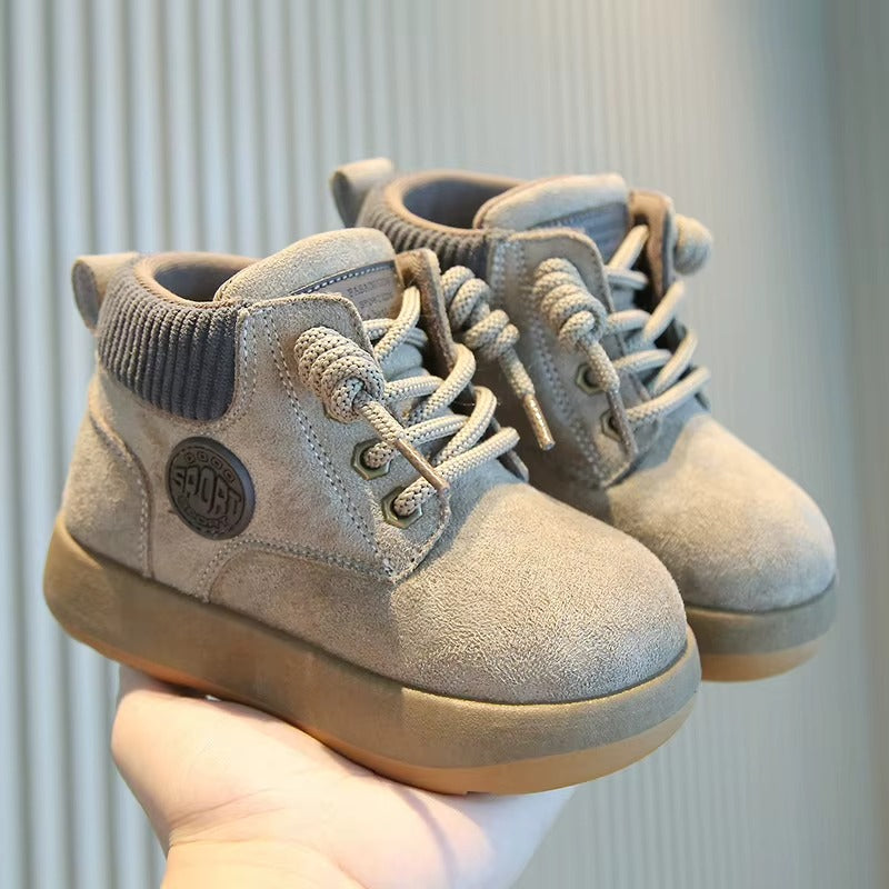 Kids’ Casual High-Top Boots – Stylish, Comfortable & Perfect for Everyday Adventures 👟
