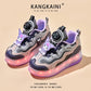 Kids' Light-Up Sneakers with Retractable Wheels - Fashionable Design with LED Light