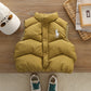 Children's winter hooded sweatshirt suit new style boy baby winter clothing plus velvet thickened vest three-piece set