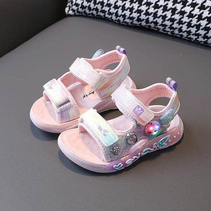 Little princess sandal with LED light inspired by Frozen Magic - IRRAKIDS