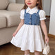 ✨ Sweet Princess Denim &amp; Tulle Dress for Girls