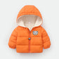 Veste d'hiver à capuche en coton pour enfants Cosy