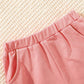 "Disney Stitch Girls' 3-Piece Summer Outfit – Crop Top, Tank & Shorts Set for Outdoor Fun & Casual Wear"