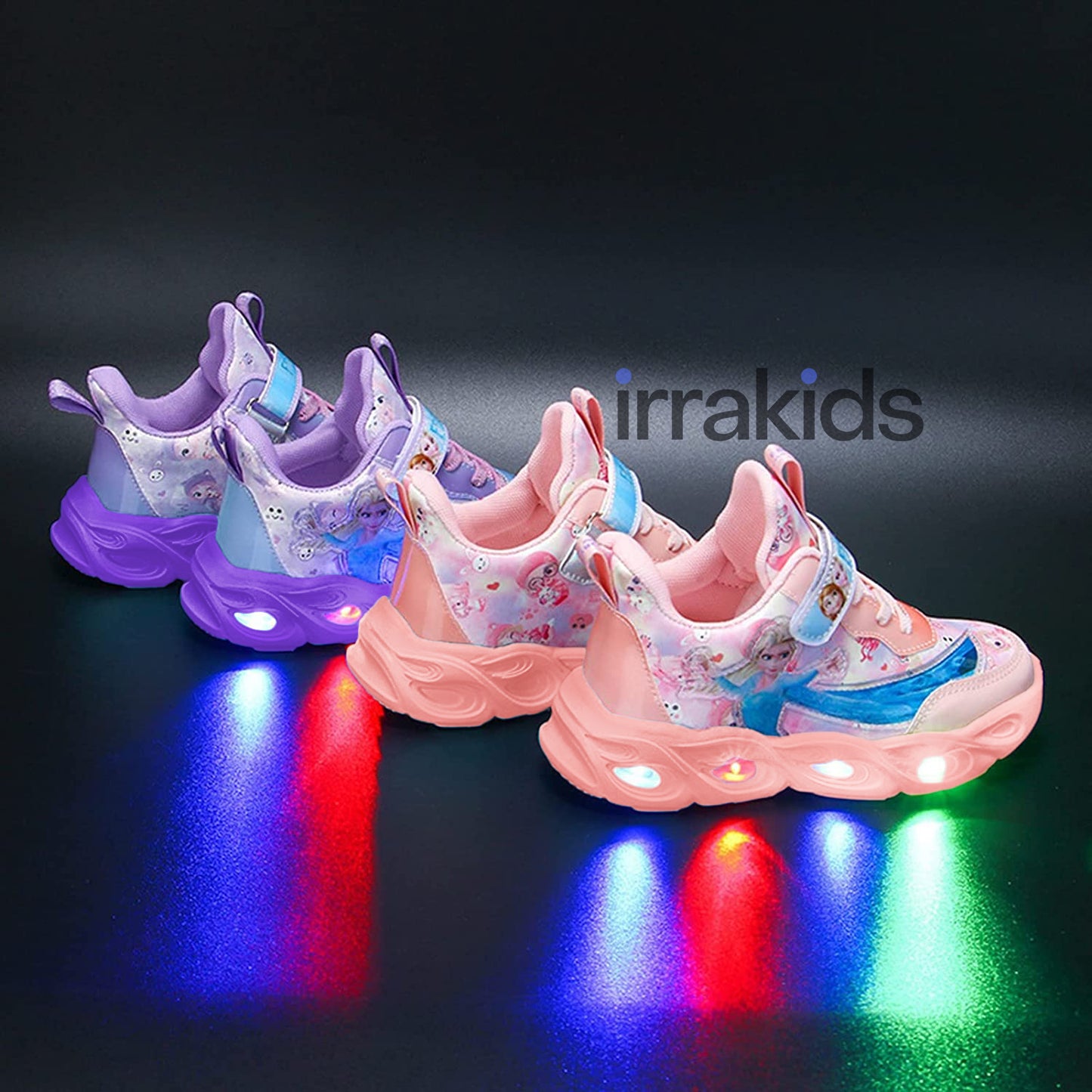 2022 New Girls LED Lighting Shoes Casual Shoes